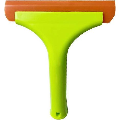 Petite raclette en silicone pour fenêtre et douche, raclette automatique à lame d'eau verte (1/5)
