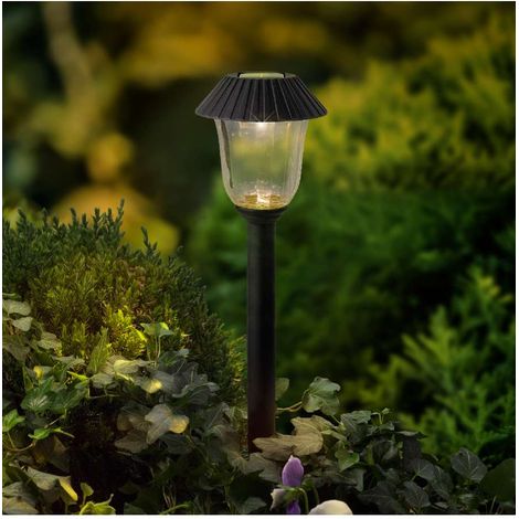 Paletti solari LED - Set 4 pezzi per giardino e vialetti (1/4)