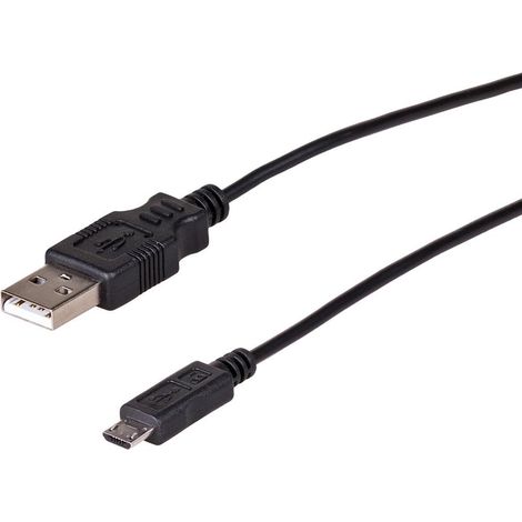 Câble Akyga AK-USB-21 USB 2.0 USB A (M) - micro USB B (M) 1 m noir (1/5)