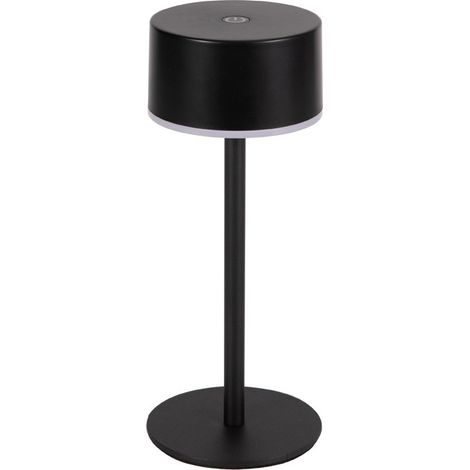 Ladbare LED-Tischlampe Pope schwarz 2W 180Lm 3000K IP44 (1/4)