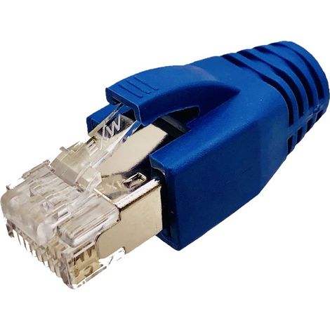 Connecteur RJ45 Talvico Cat.7 FTP blindé à sertir avec clip (1/3)
