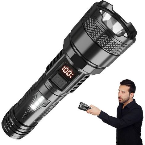 General Small LED Flashlights, Powerful Small Flashlights - Portable Camping Flashlights - High Power LED Flashlight, Portable Torch, Outdoor Camping Light (1/5)
