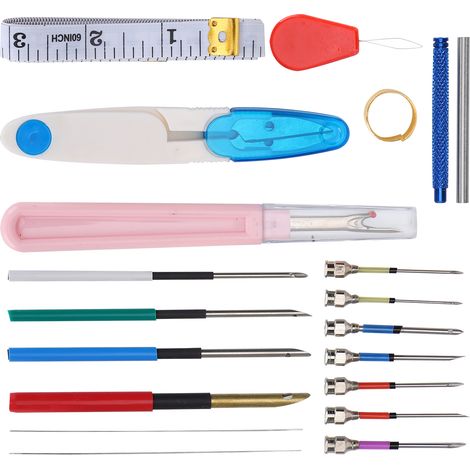 Stylo à Poinçon pour Feutrage à l'Aiguille - Outil DIY Créatif Broderie Laine (1/5)