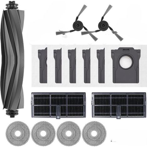 Set di accessori per aspirapolvere robot Dreame X40/X40 pro/S30 pro Ultra, X40 Ultra/L40 Ultra/X40 Master: 1 spazzola principale, 2 filtri. (1/5)