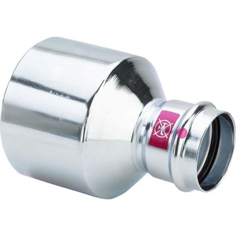 Viega Réducteur Prestabo 598136 88,9 x 54 mm, acier non allié, SC-Contur