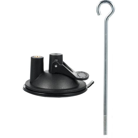 Lot de 2 ventouses de fenêtre pour mangeoires à oiseaux, carillons éoliens et supports pour plantes avec ventouses puissantes. (1/5)
