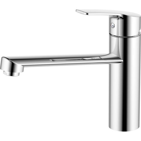Primaster Küchenarmatur Lyon Niederdruck verchromt Wasserhahn Einhandmischer (1/2)