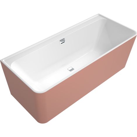 Collaro vasca da bagno a parete colourondemand, 1795x790 mm powder rose