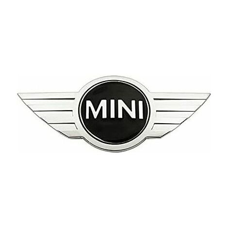 Capot Mini D'Origine – Badge emblématique en alliage de zinc – Compatible série MINI – Couleur résistante à haute température