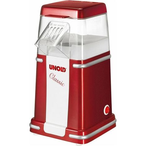 Unold Classic Popcornmaker rosso bianco (48525)