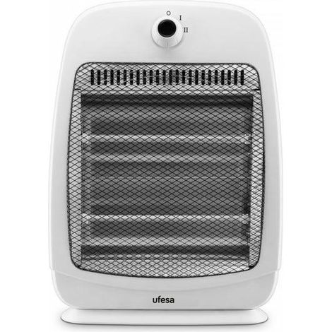 Ufesa Chauffage Électrique Rigel Compact Blanc 400W 800W (1/3)