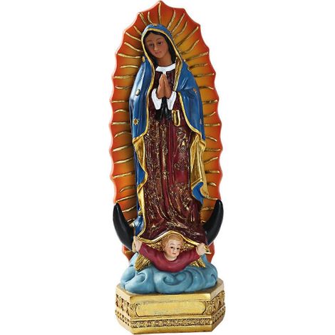 Dekorationsartikel für die Kirche in Mexiko: Figuren der Jungfrau Maria von Guadalupe