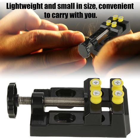 Étau de serrage plat compact pour loisirs créatifs, support de sculpture pour bijoux et bois, outil de maintien pratique (1/5)
