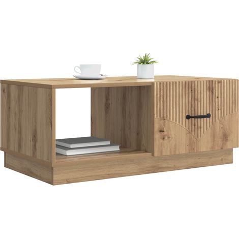 Maison Exclusive - Couchtisch Artisan-Eiche 90 x 50 x 37 cm Holzw