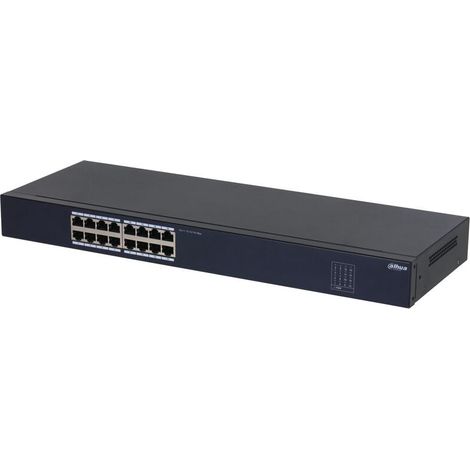 SWITCH IT DAHUA DH-SF1016 16-PORT UNMANAGED ETHERNET SWITCH (1/3)