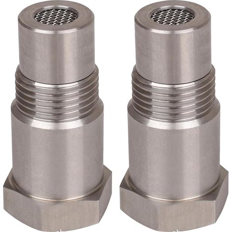 Stück Sauerstoffsensor-Verlängerungen, 46,5-mm-Sauerstoffsensor, Sauerstoffsensor-Verlängerungs-Abstandshalter, Lambdasondenfilter, für Kfz-Motorabgasanlagen M18 x 1,5
