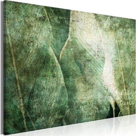Tableau Révolution verte (1 partie) Large - 90 x 60 cm (1/4)