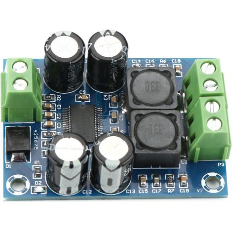 Mini-Verstärkerplatine TPA3118, digitales Audio-Leistungsverstärkermodul, 60 W, DC 10–24 V (1/5)