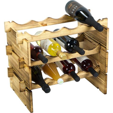 Weinregal Theo geflammt (1/4)