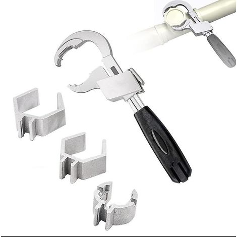 Clé à molette universelle à double extrémité avec fonctions multifonctionnelles (1/5)
