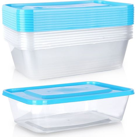 Contenitore per alimenti con coperchio 600 ml 10 pz. (1/5)