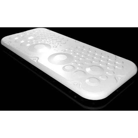 Rittal AX 2562.300 Piastra flangiata (L x L) 149 mm x 339 mm Plastica Grigio 1 pz. (1/2)