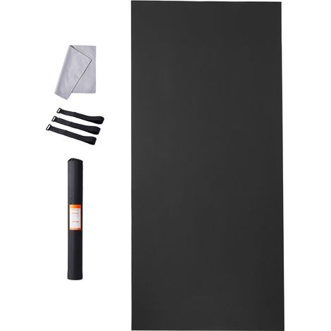 Tapis de sol antidérapant pour yoga, gym, fitness et pilates (3,7 x 1,8 m) (1/5)