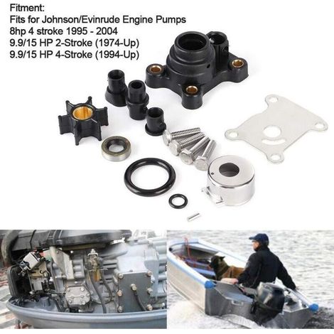 Reparatursatz für Wasserpumpenlaufrad. Reparatursatz für Wasserpumpenlaufrad für Johnson/Evinrude 9,9 PS / 15 PS 394711 0394711. Weitere Kfz-Ersatzteile. (1/5)