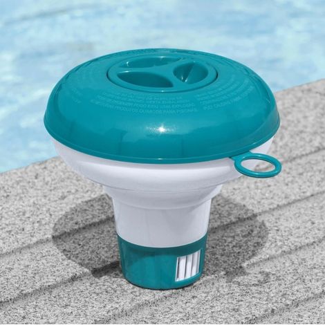 Compatible avec les accessoires de nettoyage de piscine Bestway Frame, sans produits chimiques. Flotteur bleu 58210 (12,7 cm) (1/3)