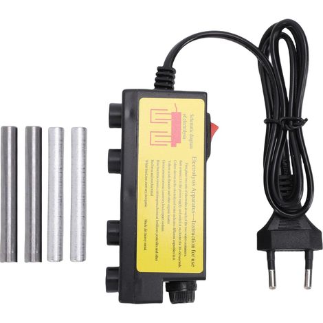 Wasserelektrolyse-Tester, Messgerät für die Reinheit von elektrolysiertem Wasser für den Heimgebrauch mit klaren Ergebnissen in 30 Sekunden für Haushaltstests (EU-Stecker) (1/5)