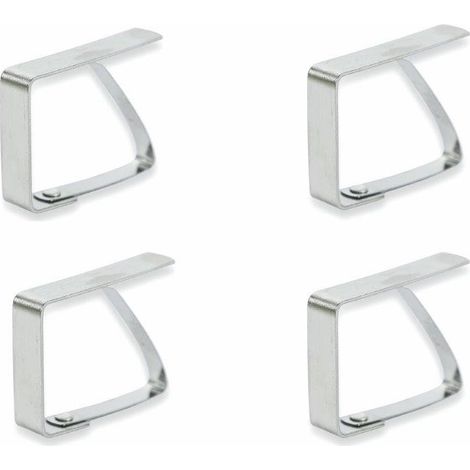 SET 4 PEZZI FERMATOVAGLIA IN ACCIAIO (1/3)