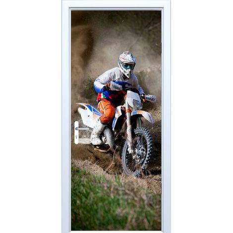 Adhesivo de tela para puerta de motocross 749PD