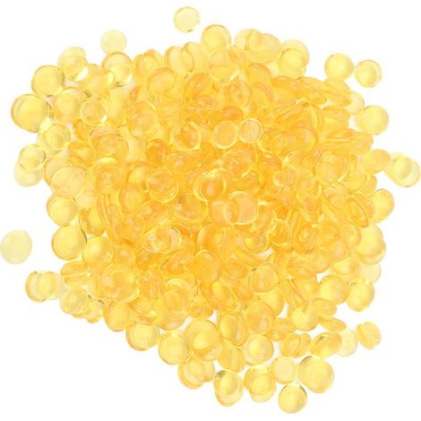 Granules de colle thermofusible pour extensions cheveux, 100g, perles translucides pour création de perruques et mèches (1/5)