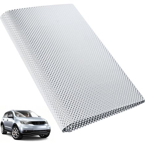 Plaque de Protection Thermique, 100cm x 40cm Plaque de Protection Contre la Chaleur Plaque Isolante Thermique Plaque Pare Chaleur Echappement Bande Thermique Echappement Aluminium pour Voiture (1/5)