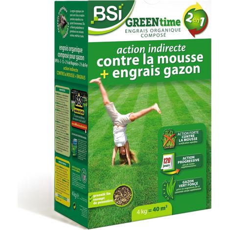 Engrais Gazon Fertilise Le Gazon Jusqu'à 40m² 4kg (1/5)