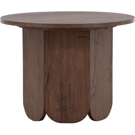 Table Basse Design "Tekla" 60cm Marron (1/5)