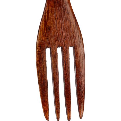 Fourchettes en bois japonaises pour la cuisine, idéales pour les barbecues, les pique-niques et le camping. (1/5)