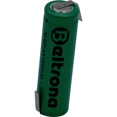 Beltrona AA1500 Pile rechargeable spéciale LR6 (AA) cosses à souder en Z NiMH 1.2 V 1500 mAh 1 pc(s)