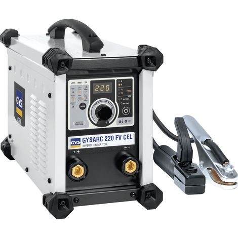 GYS – Poste à souder MMA 220 A – Procédé inverter – Monophasé 85-265 V – Électrodes jusqu'à 5 mm – 65529 (1/7)