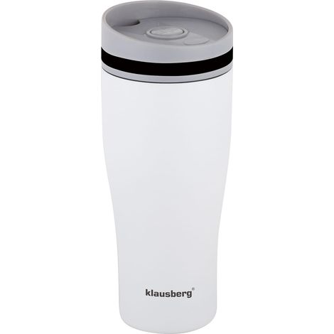 Thermobecher 380ml KLAUSBERG weiß KB-7619 (1/5)