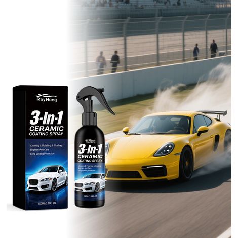 Ceramic coating spray for daily cleaning and maintenance of car paint, providing a glossy and convenient finish. -- 100ml -- BIEMMEDUE (1/5)
