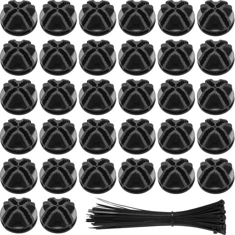 Connecteurs Cube Plastique ABS, Lot 32, Armoire Modulaire, 80 Attaches, pour Maison et Jardin, pour Usage Quotidien (1/5)