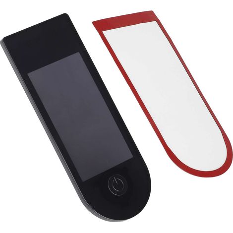 Erfolgreiches Exportprodukt: Schutzhülle mit doppelseitigem Klebeband für das integrierte Bedienfeld des Elektrorollers 4Lite.