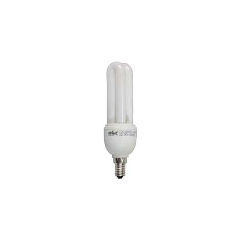 LAMPADA ELETTRONICA 2 TUBI E14  11w  E14   2700  °K calda    SYNTESY