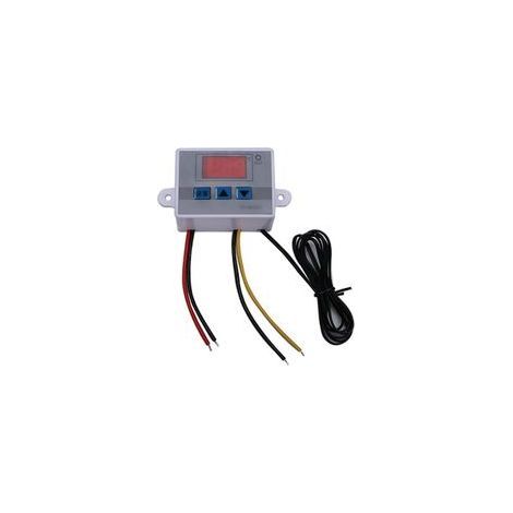 XH-W3002 Module de Contrôleur de Température Numérique LED, Interrupteur de Thermostat Numérique avec Sonde Étanche, Thermostat de Refroidissement Programmable (110V-220V 1500W 10A) (1/4)