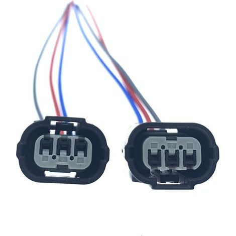 Connecteur du capteur de pression de climatisation applicable aux modèles Honda Accord, Odyssey, Fit, City, Civic, CR-V et Jade — JB1239-3P