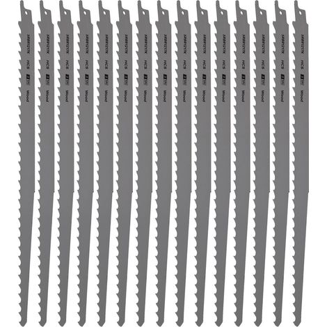 Reciprocating Saw Blade Pruning & Coarse Wood 300mm 3tpi Pack of 15 (1/2)
