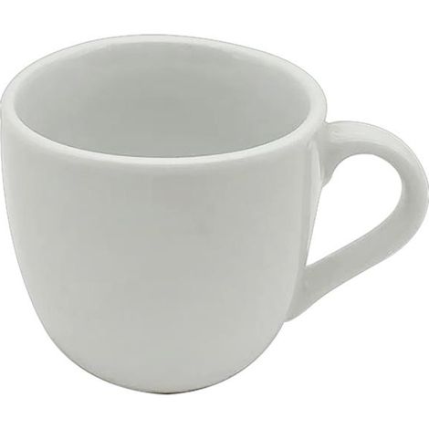 MA MAISON MODELLO PERLA TAZZINA DA CAFFÈ BIANCA IN PORCELLANA