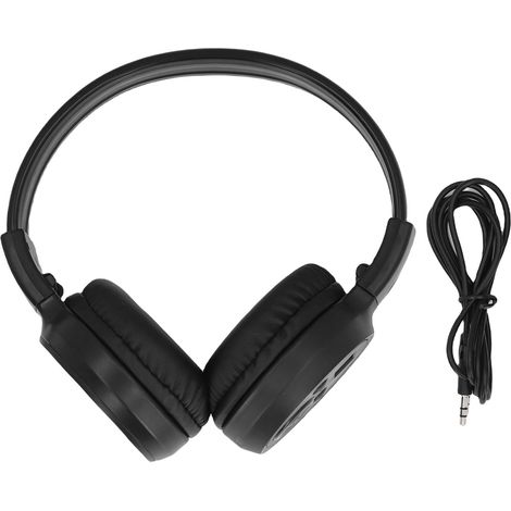 Cuffie Radio FM Integrate 50-108 MHz con Memoria, Driver 40mm e Pad Morbidi – Plastica Robusta e Design Ergonomico – Ideali per Viaggi e Outdoor (1/5)