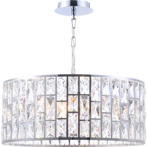 Lampadario Modern in Metallo Gelid Cromo (1/5)
